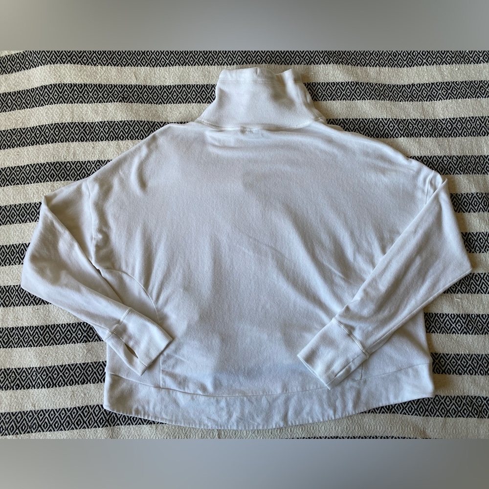 Sweaty Betty Harmonise Luxe Sweatshirt, Ivory White - XXL - Picture 10 of 10